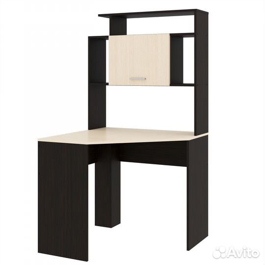 Письменный стол угловой пкс-8 Дуб Сонома/Белый