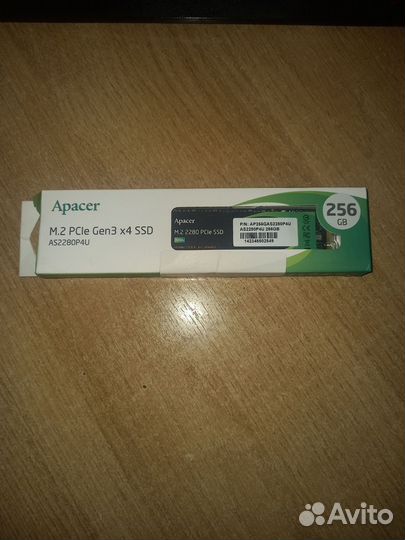 SSD диск Apacer M.2, 256 Гб