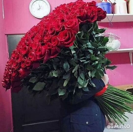 Высокие Розы Гиганты Доставка Круглосуточно