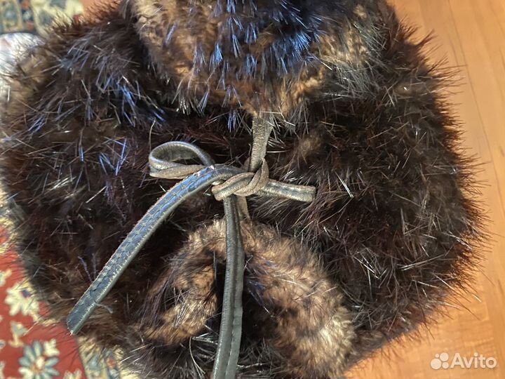 Мужская шапка, бобер