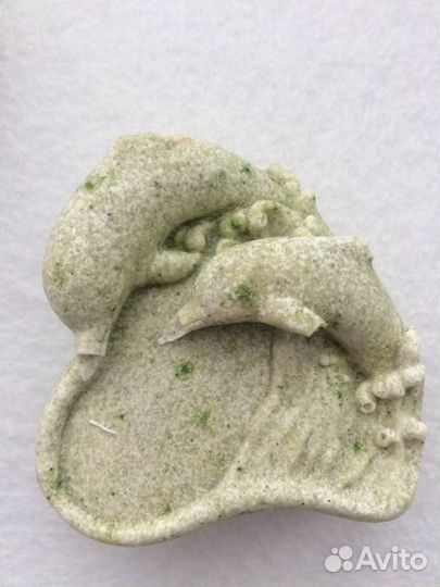 Форма для мыла пирожное, дельфин, русалка