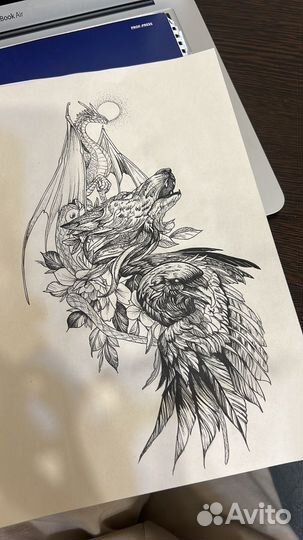 Эскиз тату на заказ