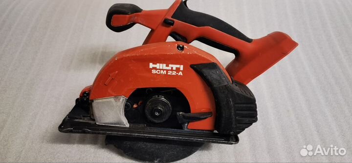 Аккумуляторная циркулярная пила hilti SCM 22-A