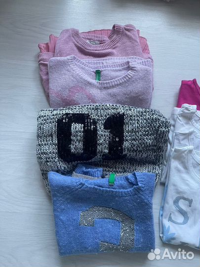 Детские вещи пакетом на девочку рост 104-110