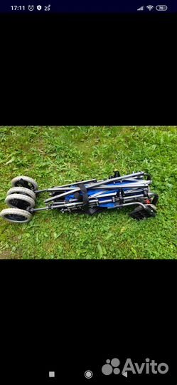 Прогулочная коляска трость бу