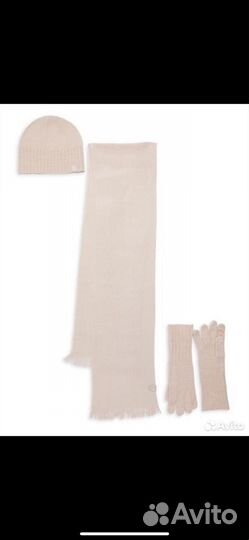 Комплект Calvin Klein шапка перчатки шарф