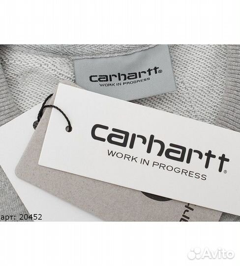 Свитшот Carhartt pocket серый