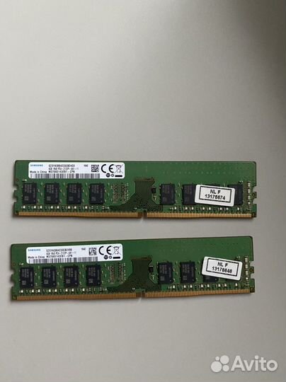 Оперативная память 8g ddr4 samsung