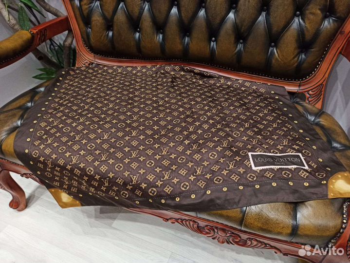 Платок lv монограмма twill silk италия