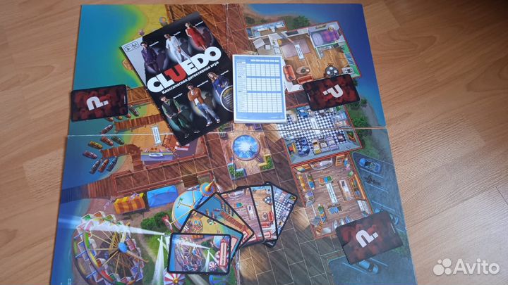 Игра настольная детективная Cluedo классическая