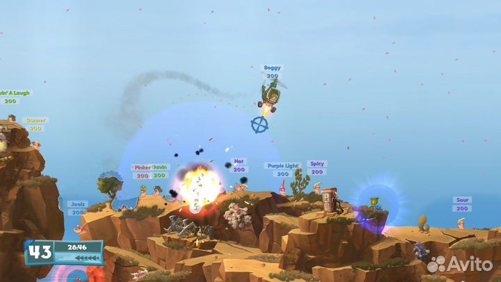 Worms battlegrounds + worms W.M.D