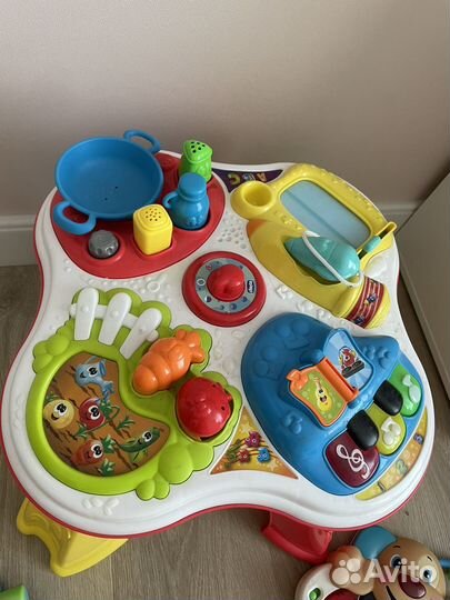 Развивающие игрушки fisher price и Chicco