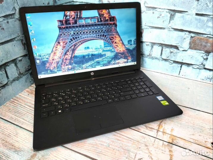 Игровой HP на i3-7020u/ Geforce MX 110/ RAM 8