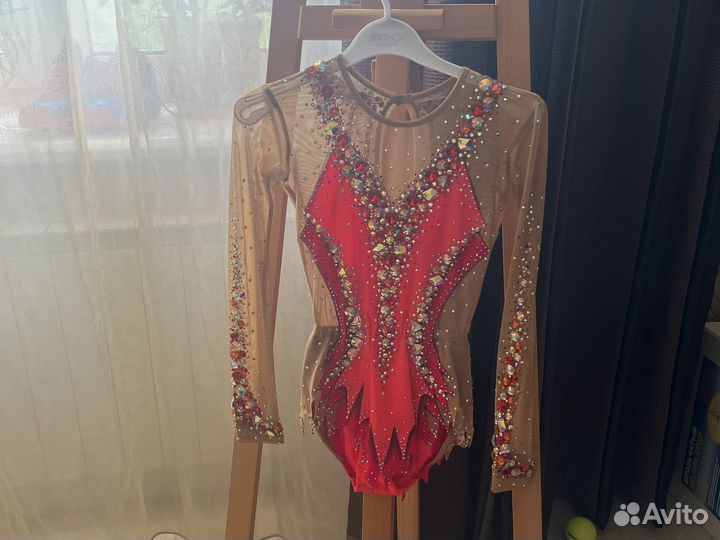 Купальник гимнастический,рост от 130-146