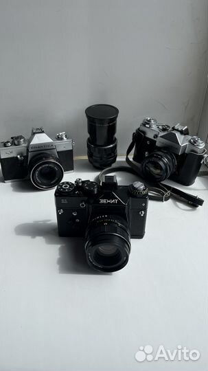 Фотоаппараты Зенит 11, Зенит 8, Praktica