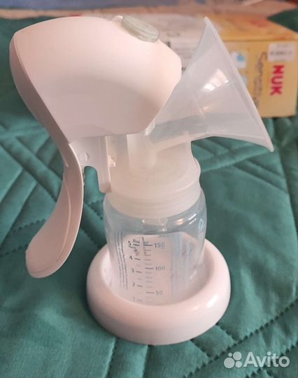 Молокоотсос NUC + стеклянная бутылочка в подарок