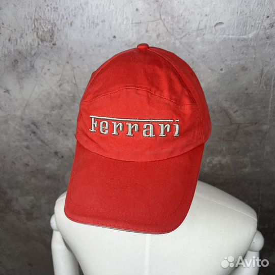 Кепка Ferrari Оригинал Бейсболка Гонки Фурмула 1