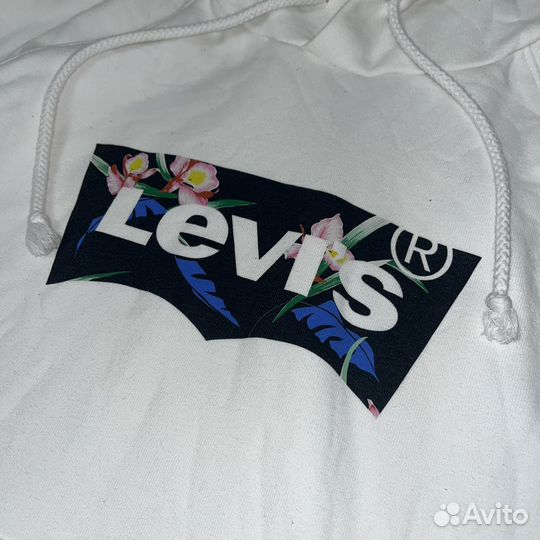 Худи levis белое m