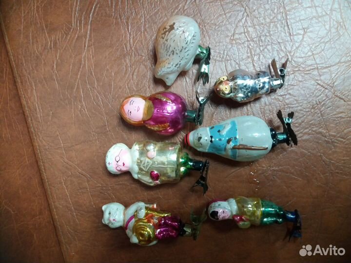 Елочные игрушки СССР