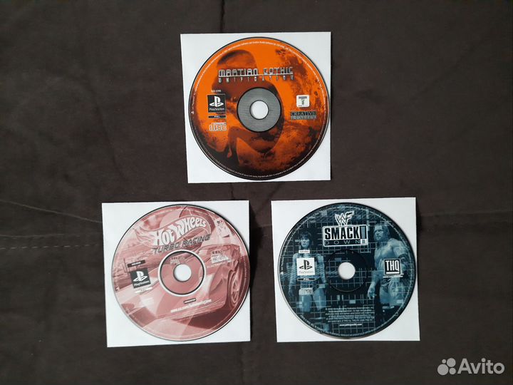 Лицензионные диски для PS1 Pal региона
