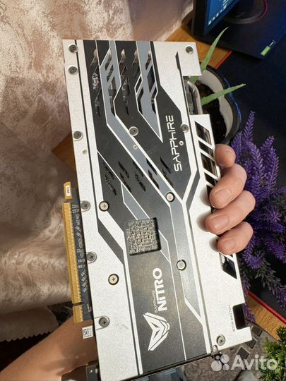 Видеокарта rx580 8gb sapphire nitro