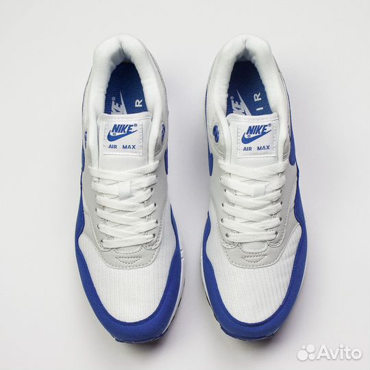 Кроссовки Nike Air Max 1 White / L.Blue (арт. 2302