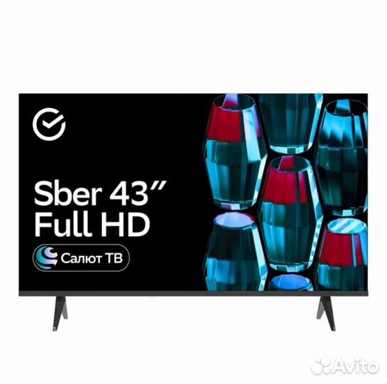 Телевизор Sber 43, 50 qled