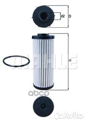 Фильтр АКПП audi A3 2004-2013 HX139D Mahle/Knecht