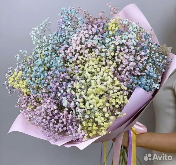 Букеты из гипсофилы цветы доставка цветов