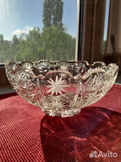 Ваза хрустальная СССР