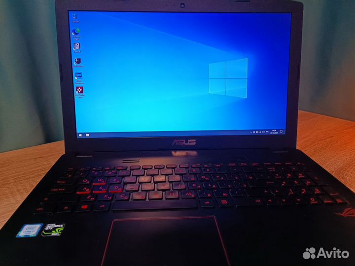 Ноутбук asus gl552vx-dm265d