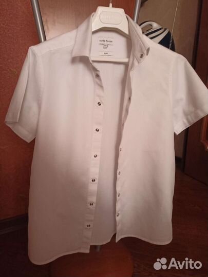 Рубашка Silver spoon 152р на кнопках