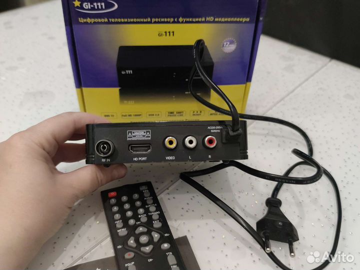 TV приставка тв ресивер с HD медиаплеером