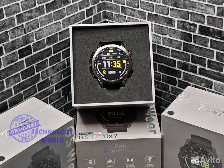 Мужские часы Garmin GPS Fenix 7