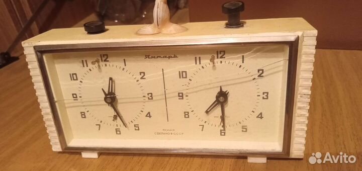 Шахматные часы СССР