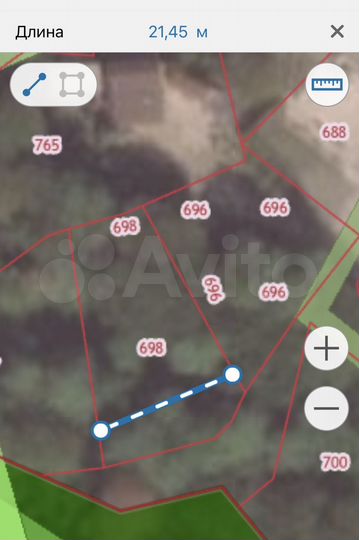Участок 6,4 сот. (СНТ, ДНП)
