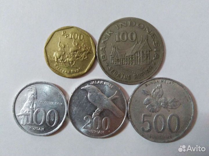 Монеты Индонезия сет