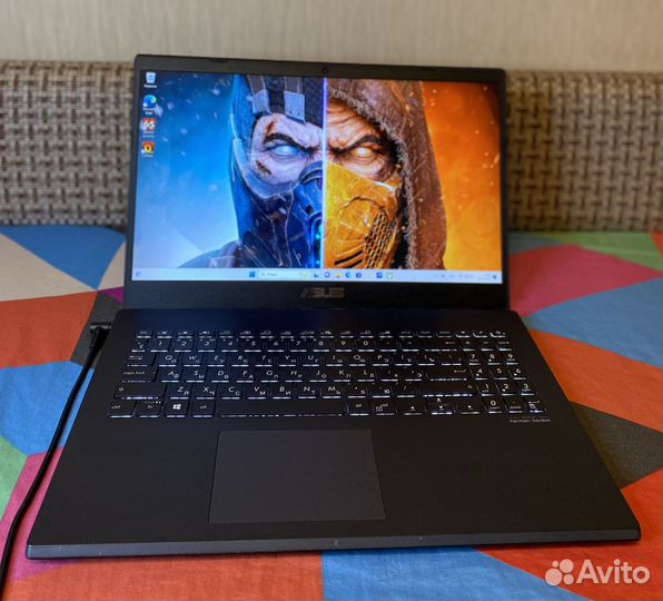 Игровой Asus GTX1650, 16GB, i5-9300H, SSD