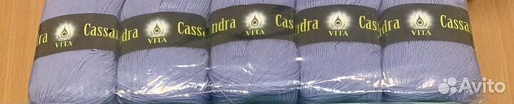 Пряжа д/вязания Cassandra Vita Китай