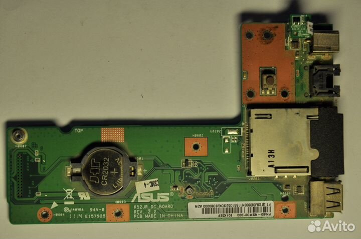 Плата питания ноутбука Asus A52 X52 K52