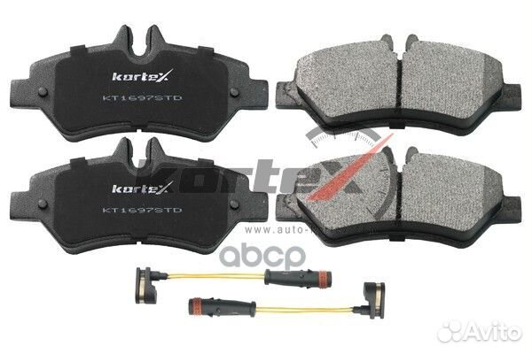 Колодки торм. MB sprinter/VW crafter 06- зад.к-т