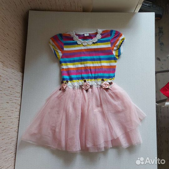 Майка-поло,юбки,шорты,платья,кофточка 3-5 лет