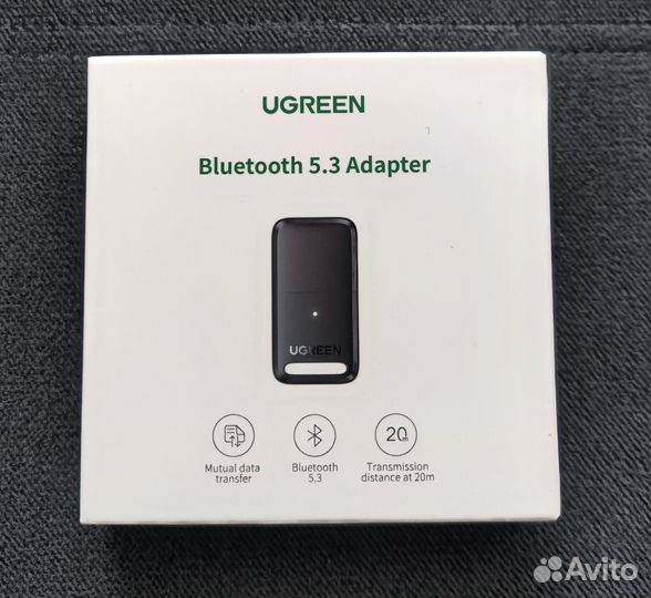 USB адаптер Ugreen Bluetooth 5.3 новый