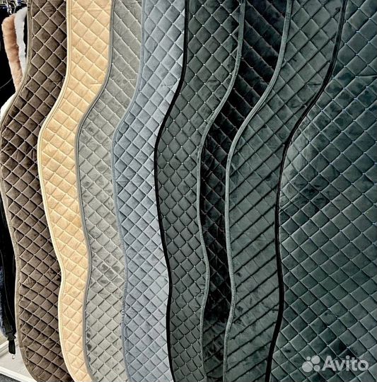 Накидки на сиденья из велюра