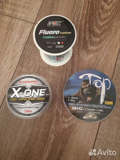 Флюрокарбон, грузила, тирольки