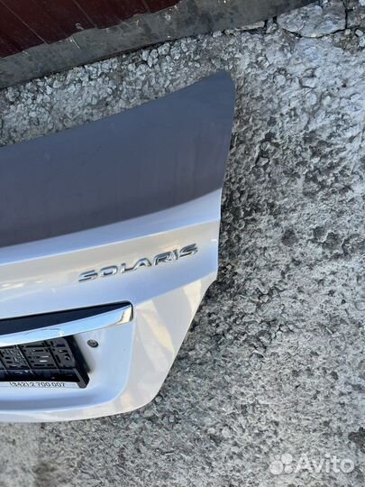 Крышка багажника Hyundai Solaris 1 Седан