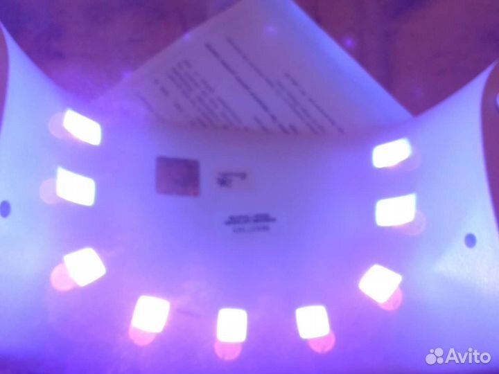 Лампа LED/UV Vesta 18 w, irisk