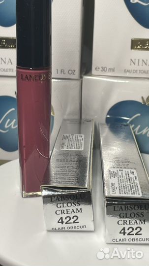 Помада блеск для губ lancome