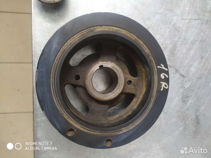 Шкив коленвала тойота 1 GR
