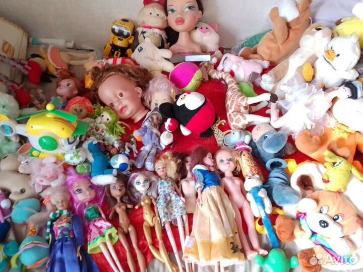 Мягкие игрушки по штучно или пакетом